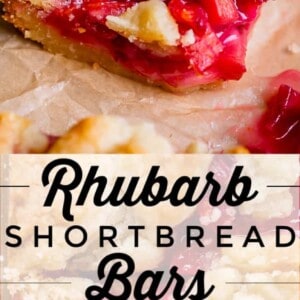 rhubarb bars