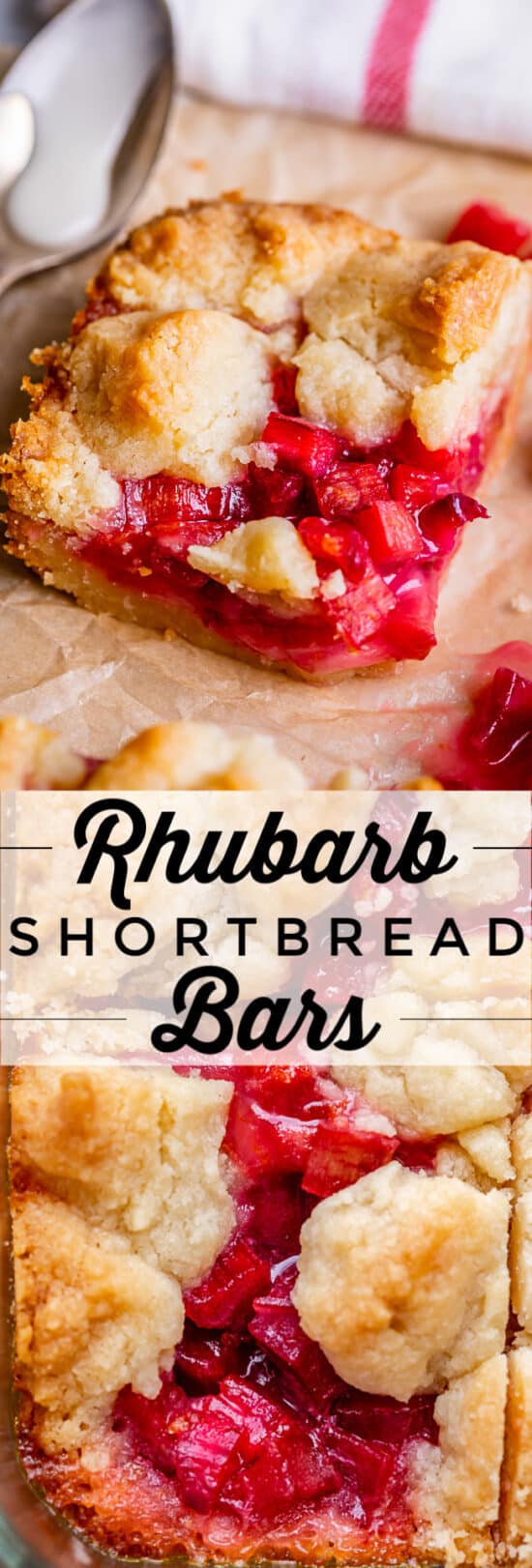 rhubarb bars