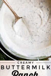 how to make buttermilk ranch dressing