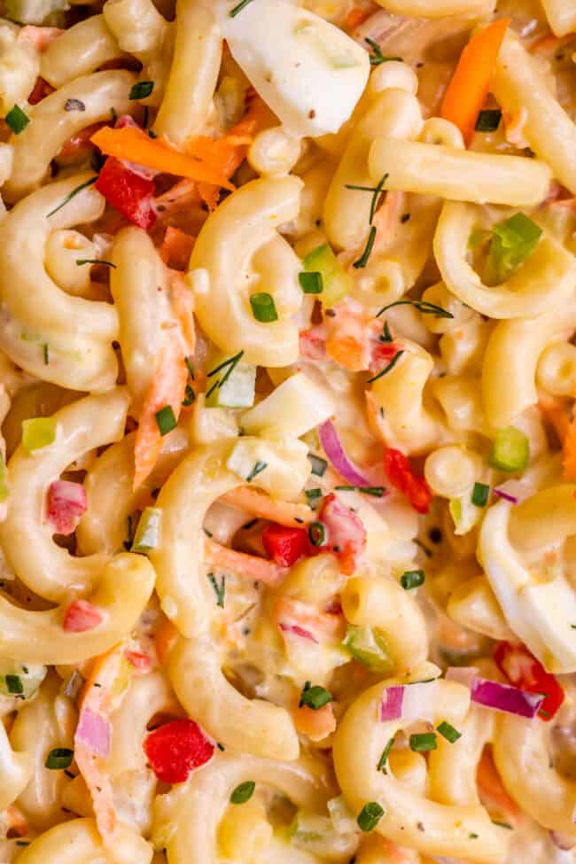 The Only Macaroni Salad Recipe You Need - The Food Charlatan