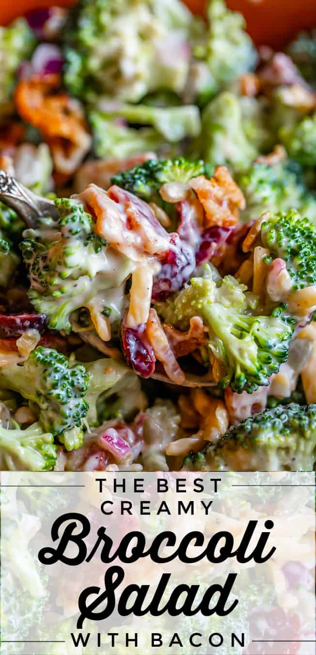 Easy Broccoli Bacon Salad - The Food Charlatan