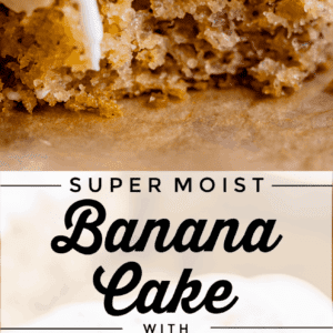 banana cake with cream cheese frosting