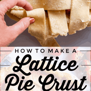 lattice pie crust weave