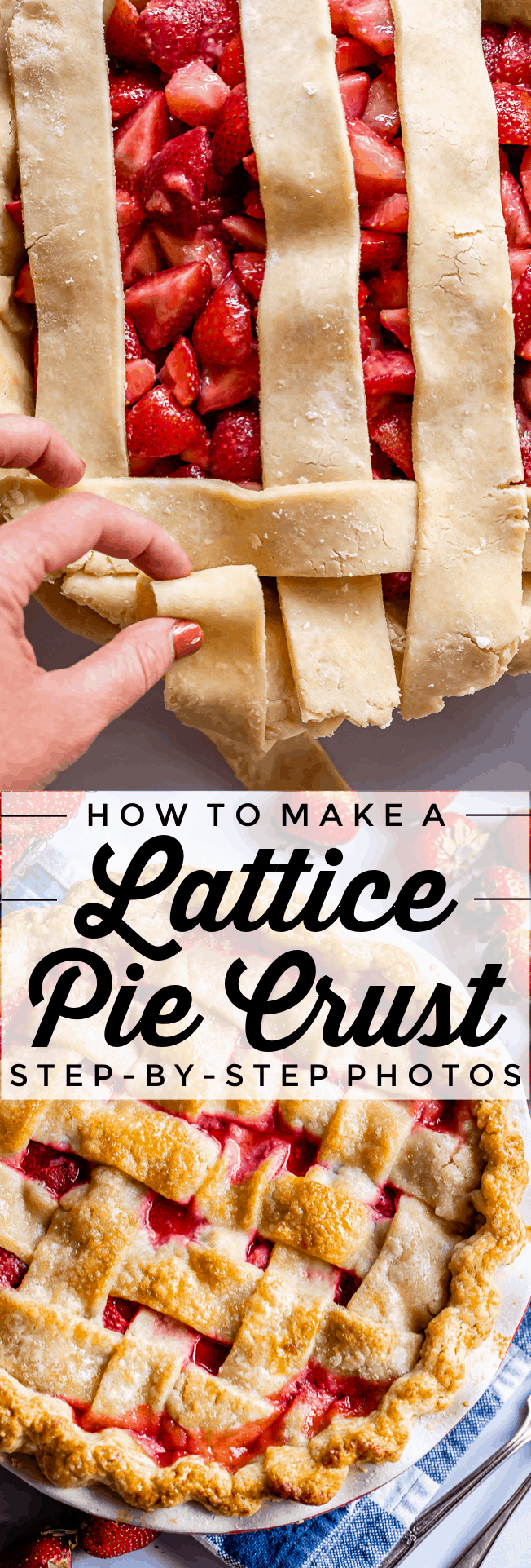 How to Make a Lattice Pie Crust (Step by Step) The Food Charlatan