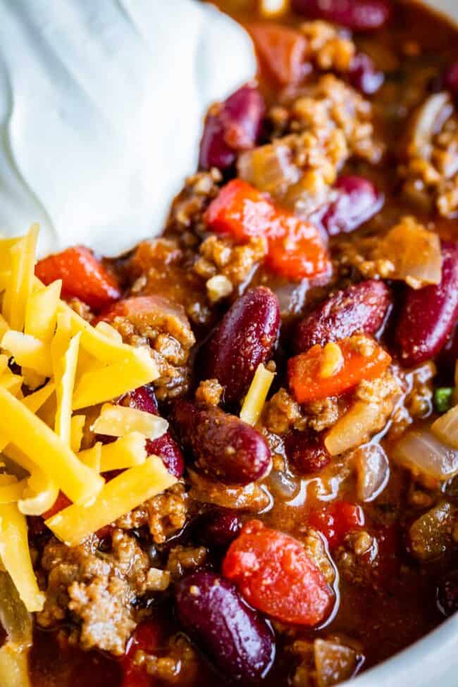 Quick and Easy Chili Recipe (45 Minutes!) The Food Charlatan