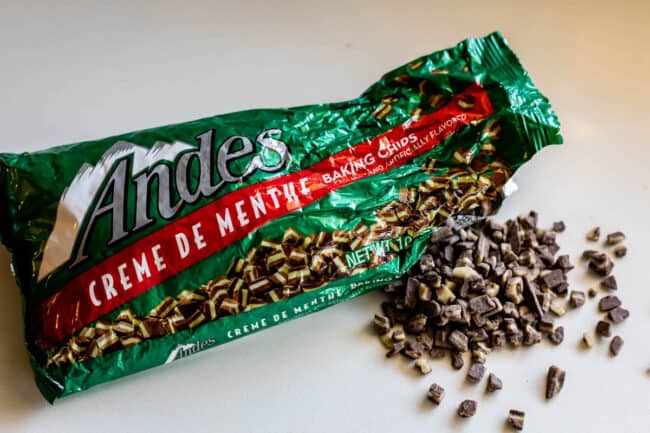 10 ounce bag of andes baking chips