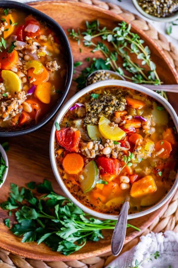 Weight Loss Soup (Turkey Vegetable Soup) - The Food Charlatan