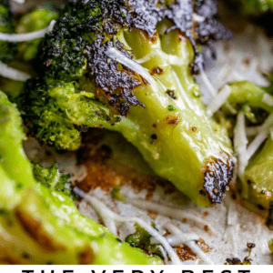 oven roasted broccoli.