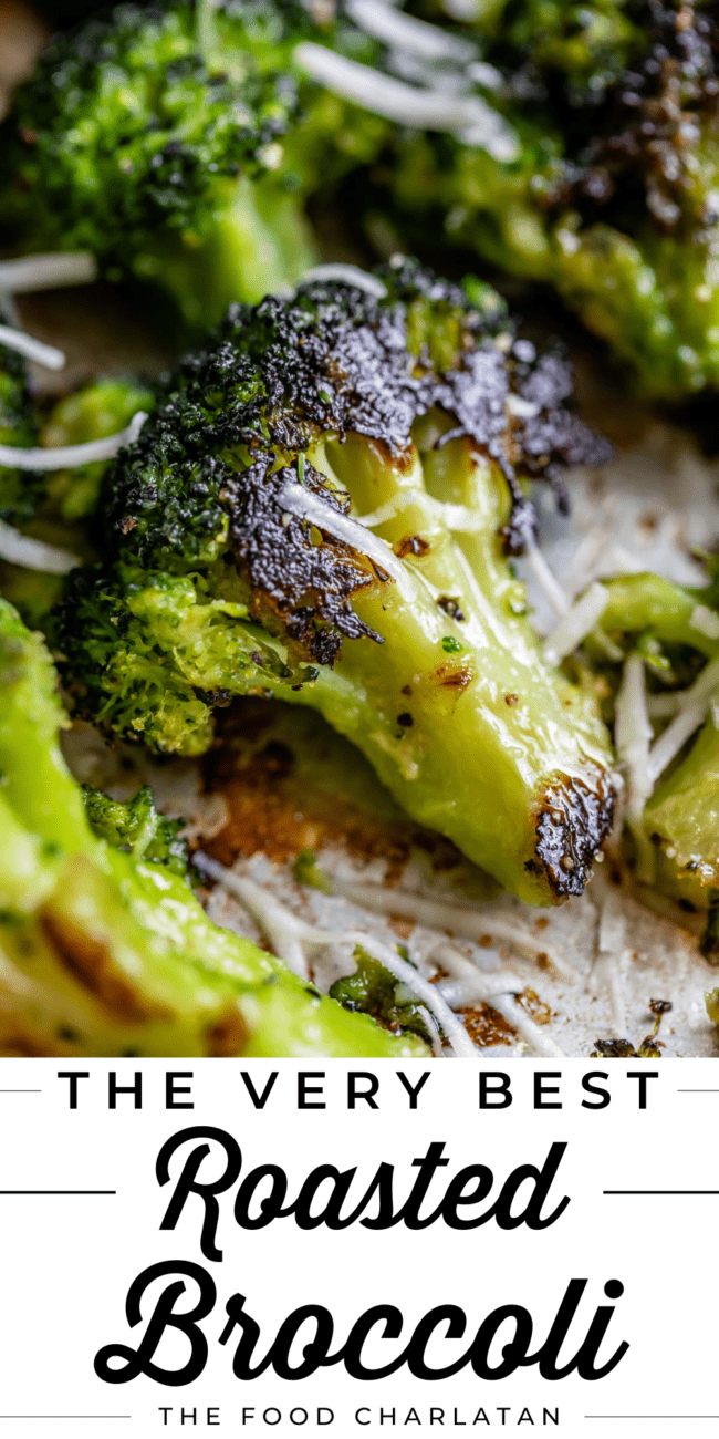 oven roasted broccoli.