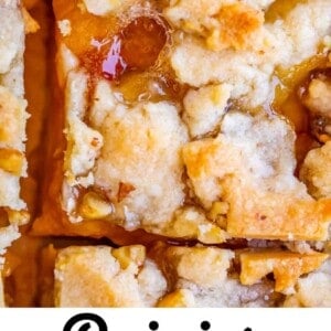 rainier cherry bars overhead with walnuts