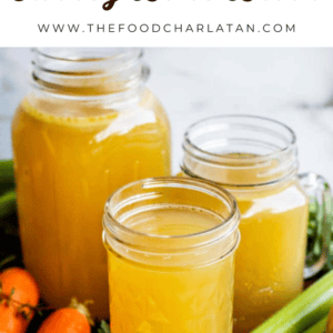 Turkey Bone Broth (or Turkey Stock)
