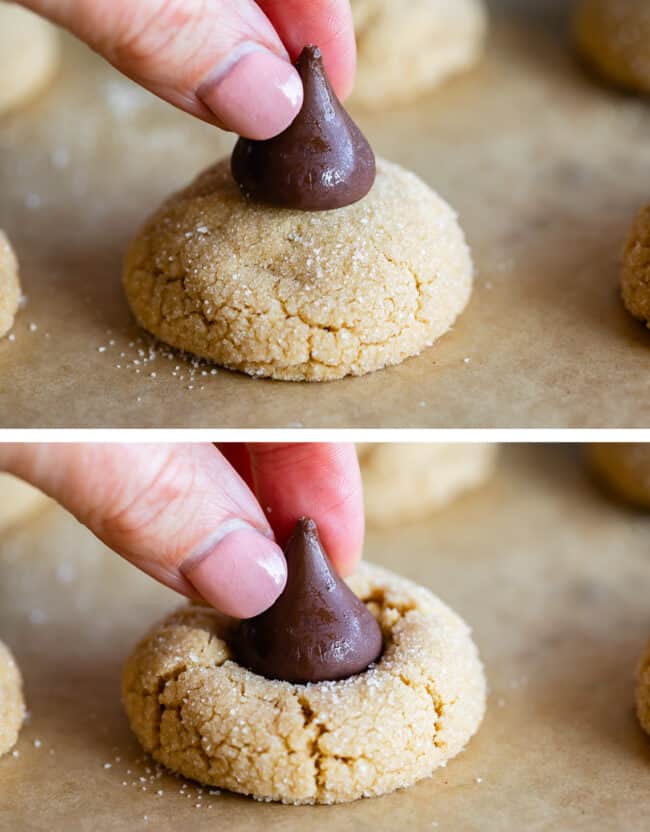 Turning Air Dry Clay into PEANUT BUTTER HERSHEY KISS DIY FAKE COOKIES 