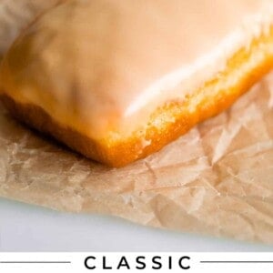 Maple Bar donut with glaze