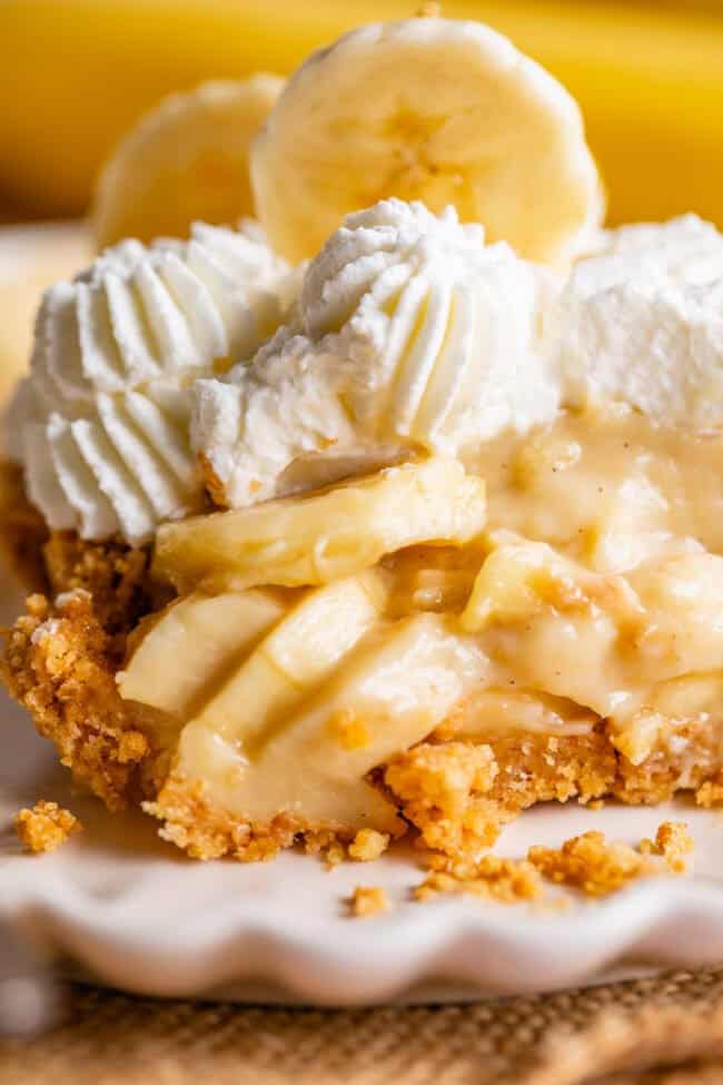 Banana cream pie with discount cool whip and instant pudding