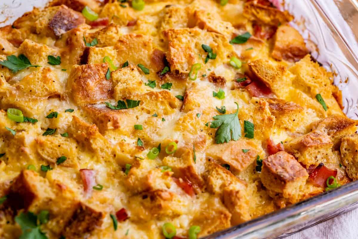 Eggs Benedict Casserole (Overnight Casserole) The Food Charlatan