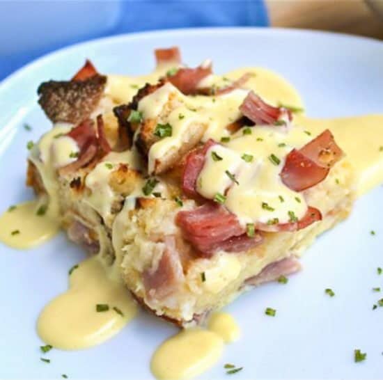 Eggs Benedict Casserole (Overnight Casserole) The Food Charlatan