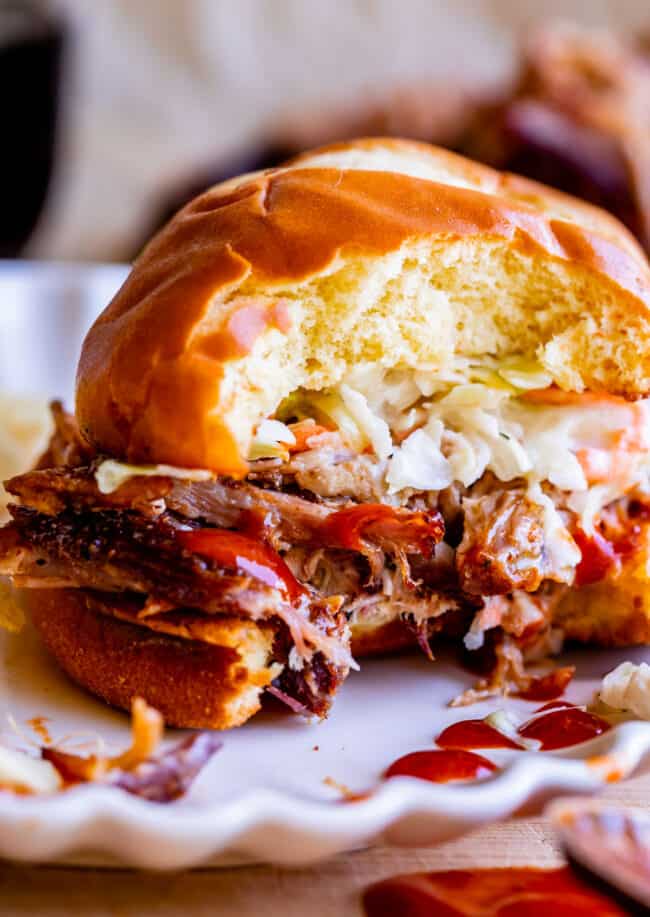 BBQ Smoked Pulled Pork (on a Gas Grill) - The Food Charlatan