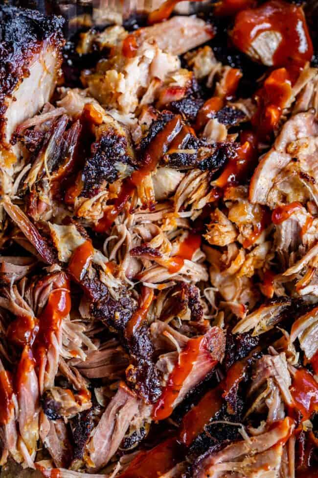 BBQ Smoked Pulled Pork (on a Gas Grill) - The Food Charlatan