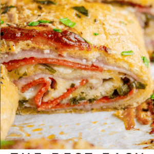 Stromboli sandwich.