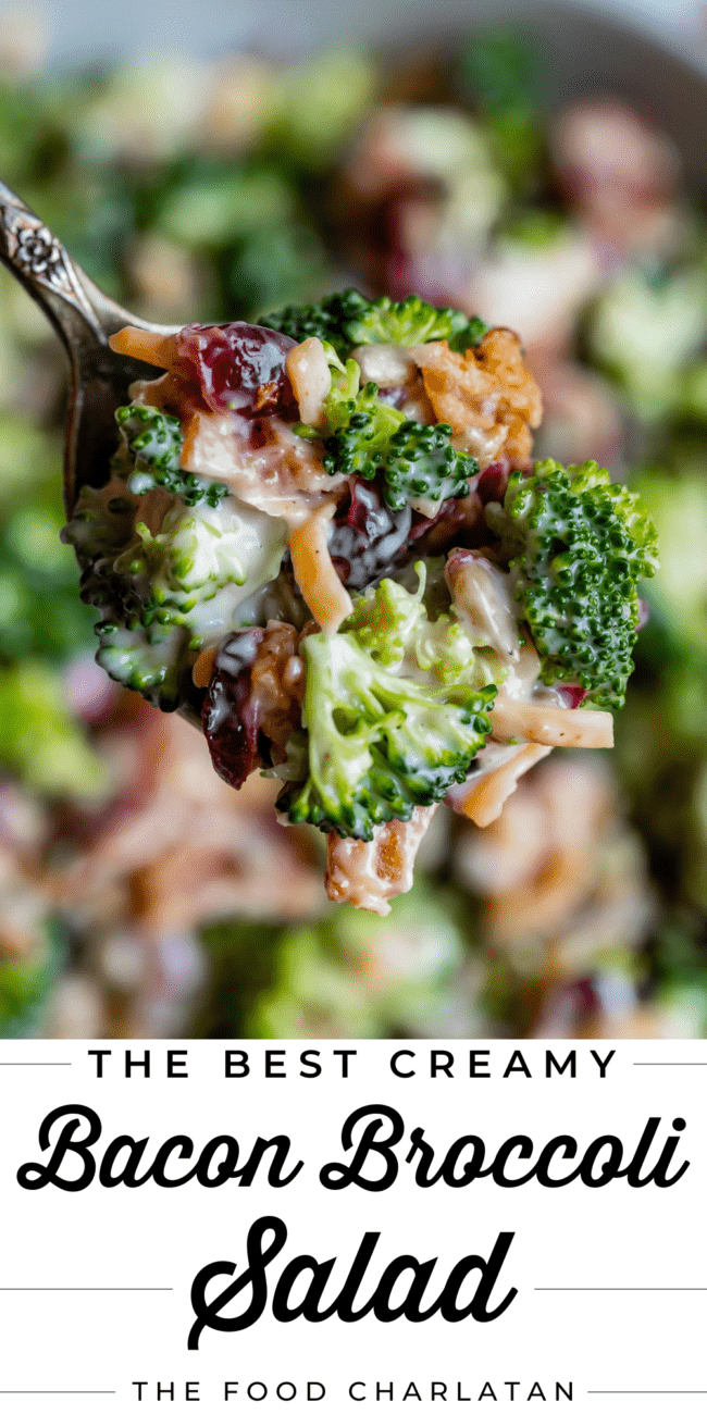 broccoli bacon salad.
