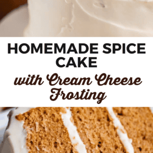 BEST homemade spice cake from scratch