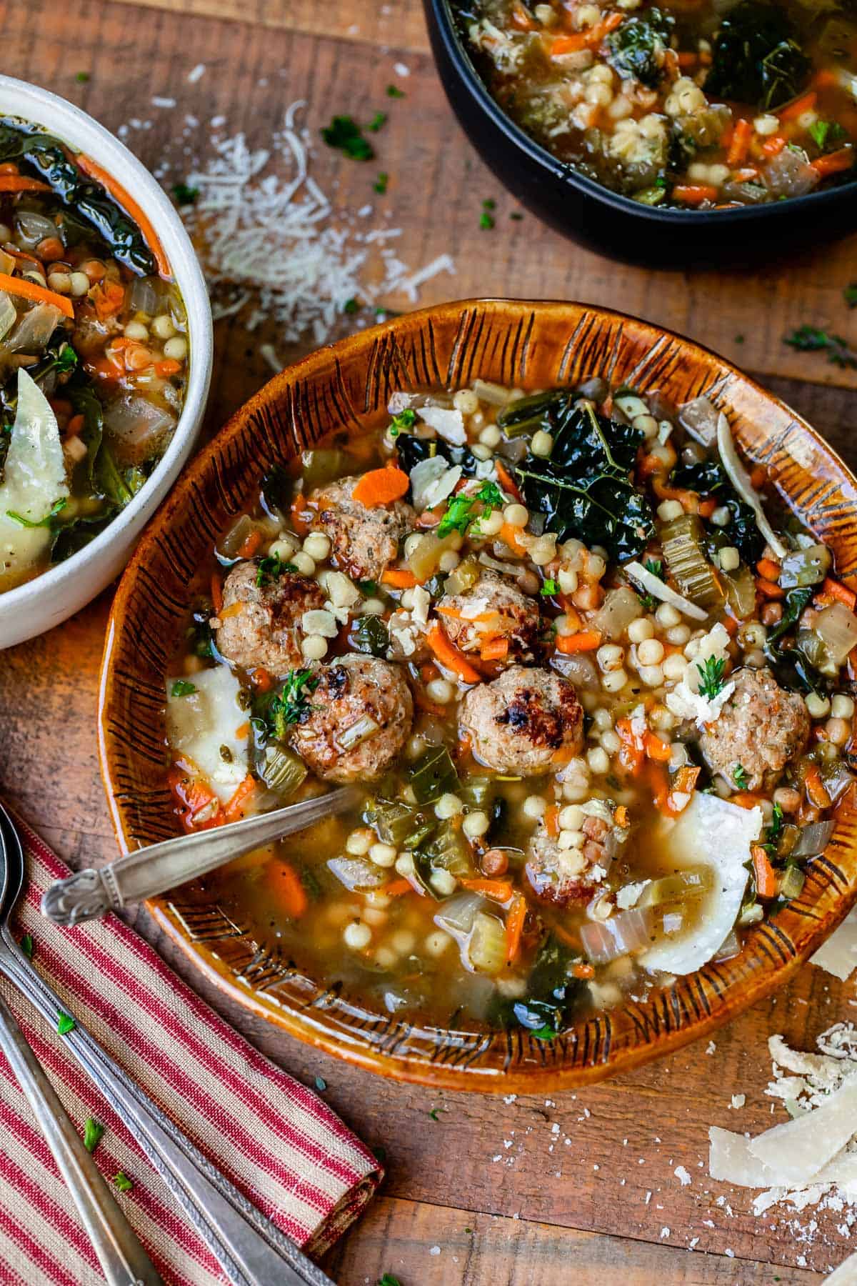 Italian Wedding Soup Recipe - Yummy Healthy Easy