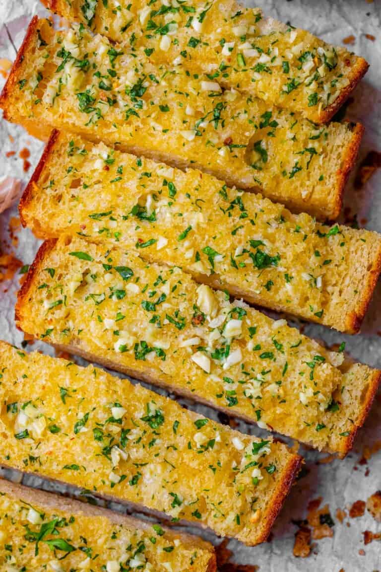 Homemade Garlic Bread The Food Charlatan