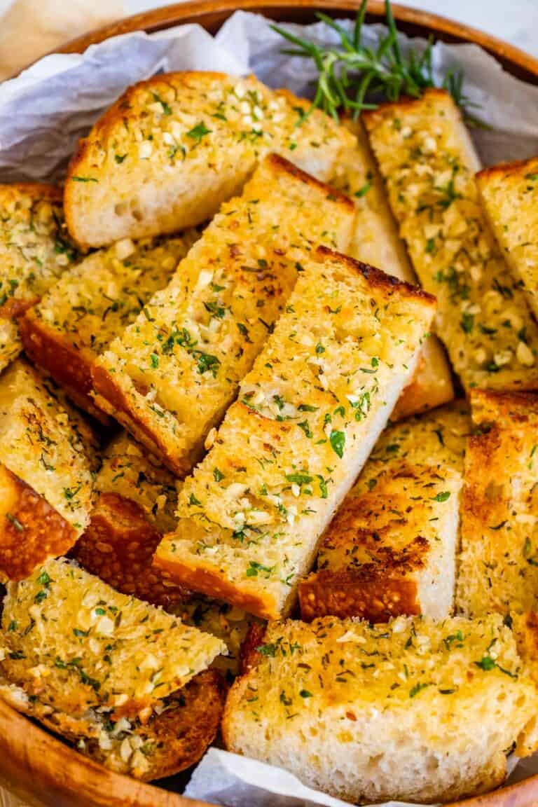 Homemade Garlic Bread The Food Charlatan