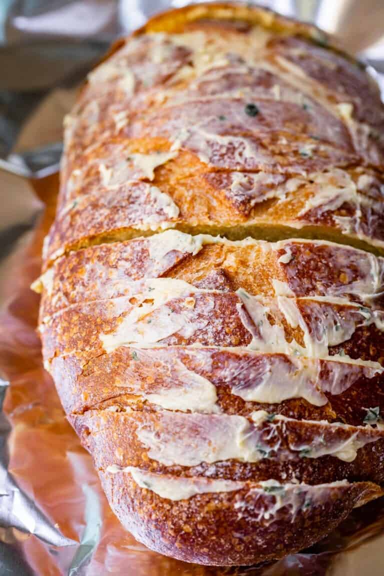 Homemade Garlic Bread The Food Charlatan