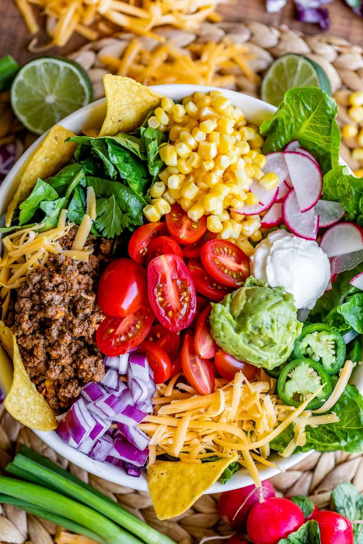 The Best Taco Salad Recipe - The Food Charlatan