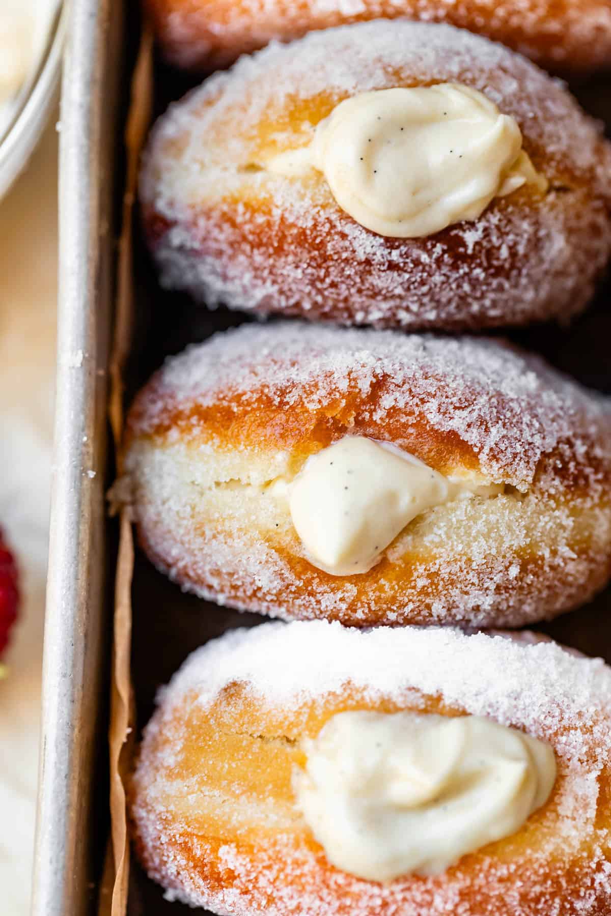 How to Make Bavarian Cream Donuts - 60