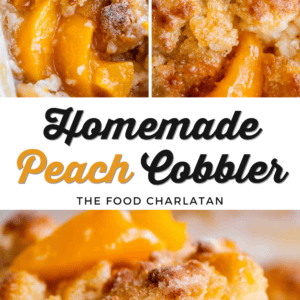 Homemade Peach Cobbler