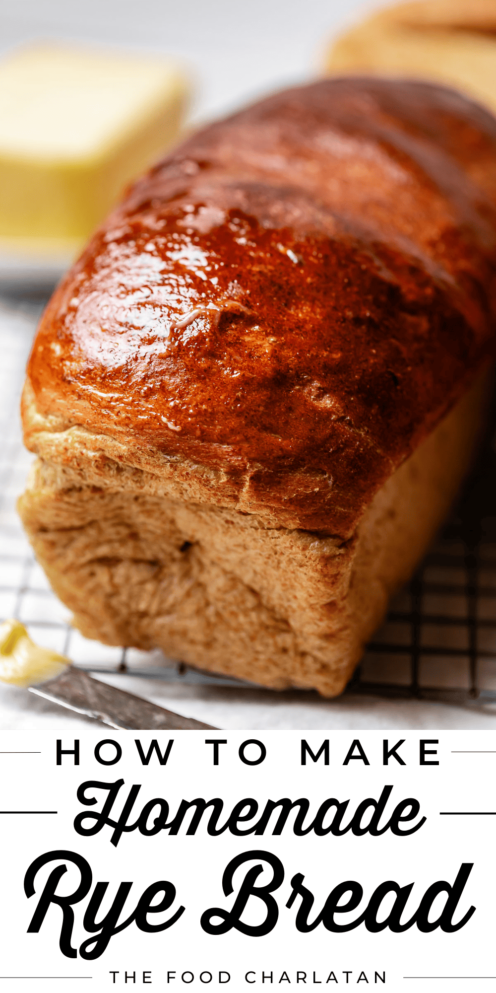 Grandma Prudy's Rye Bread Recipe - The Food Charlatan