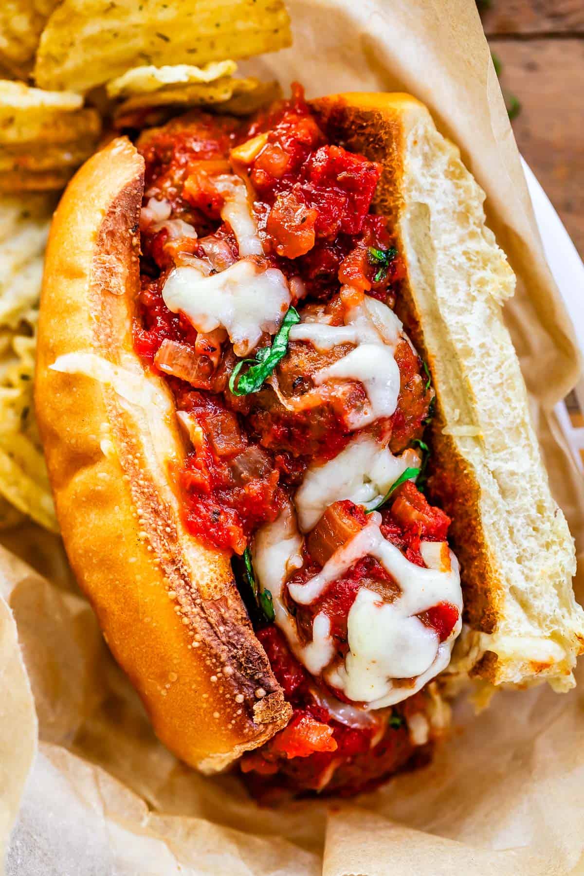 Easy Italian Meatball Sub Sandwiches (Better Than Takeout) Image