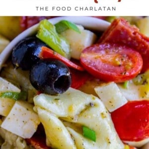 Italian Tortellini and Pepperoni Pasta Salad