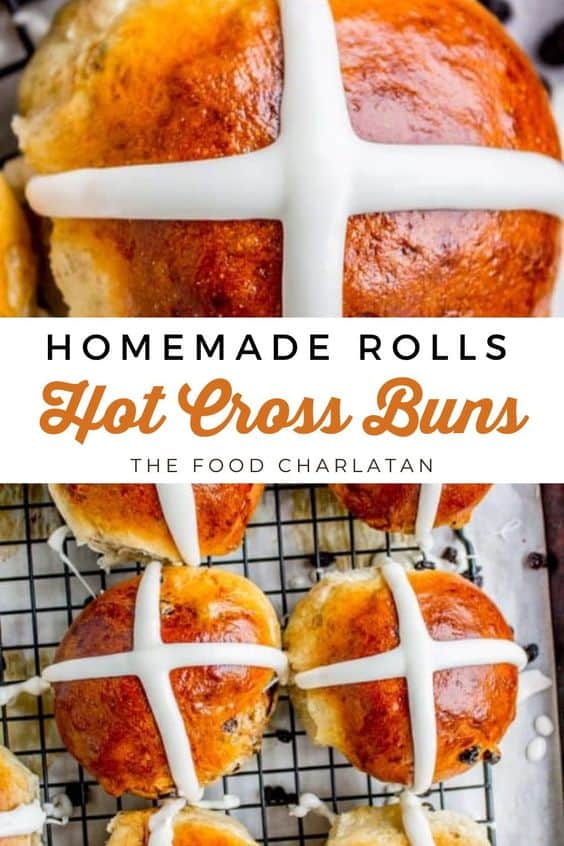 Soft Hot Cross Buns Recipe