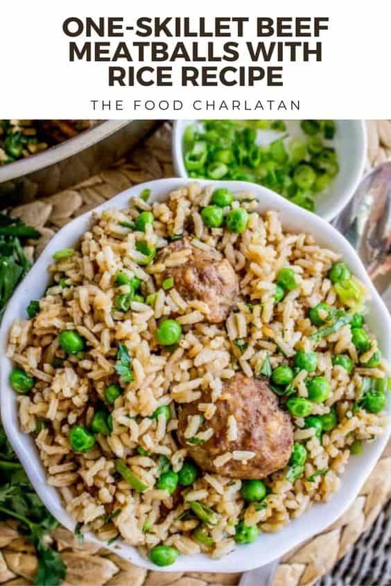 One-Skillet Beef Meatballs