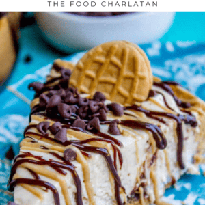 No Bake Frozen Peanut Butter Pie