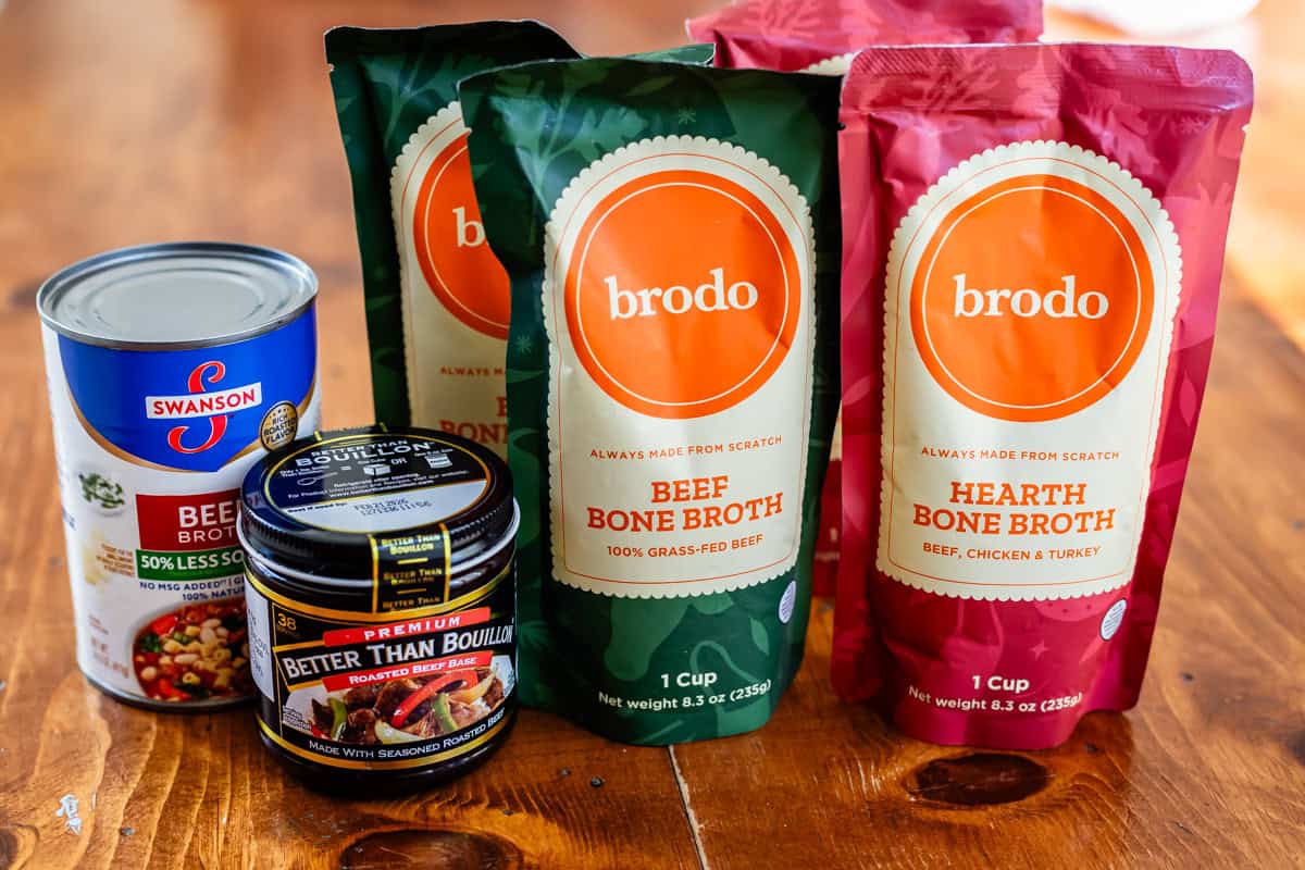 various good quality beef broths and base to use in french onion soup.