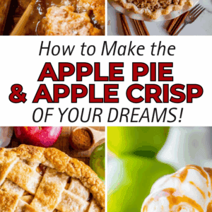 apple pie, apple crisp, dutch apple pie.